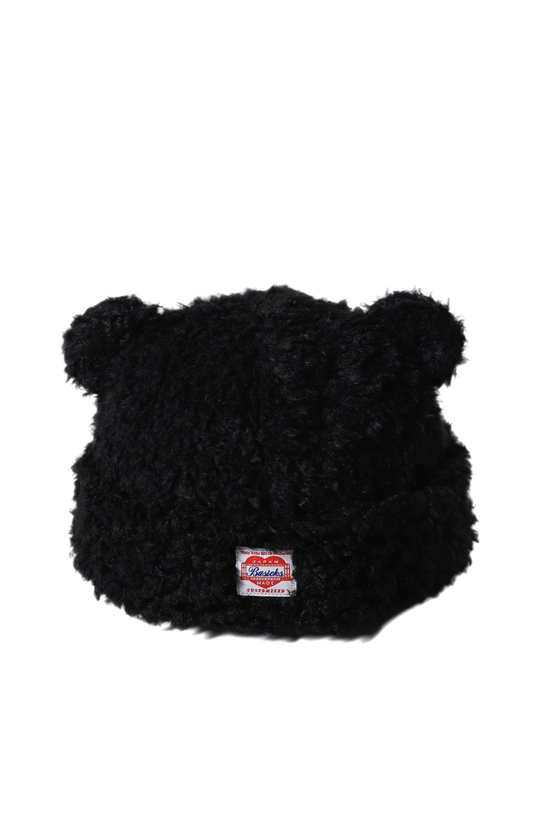 BEAR BEANIE / BLACK