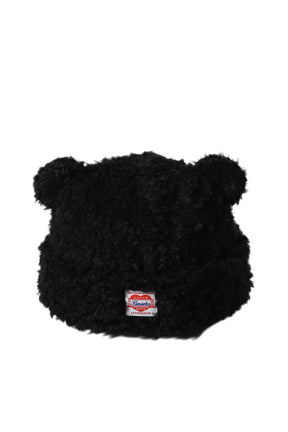 BEAR BEANIE / BLACK