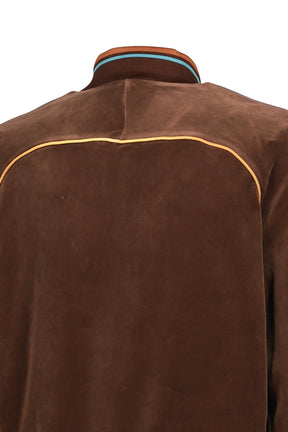 VELOUR TRACK JACKET / BRW