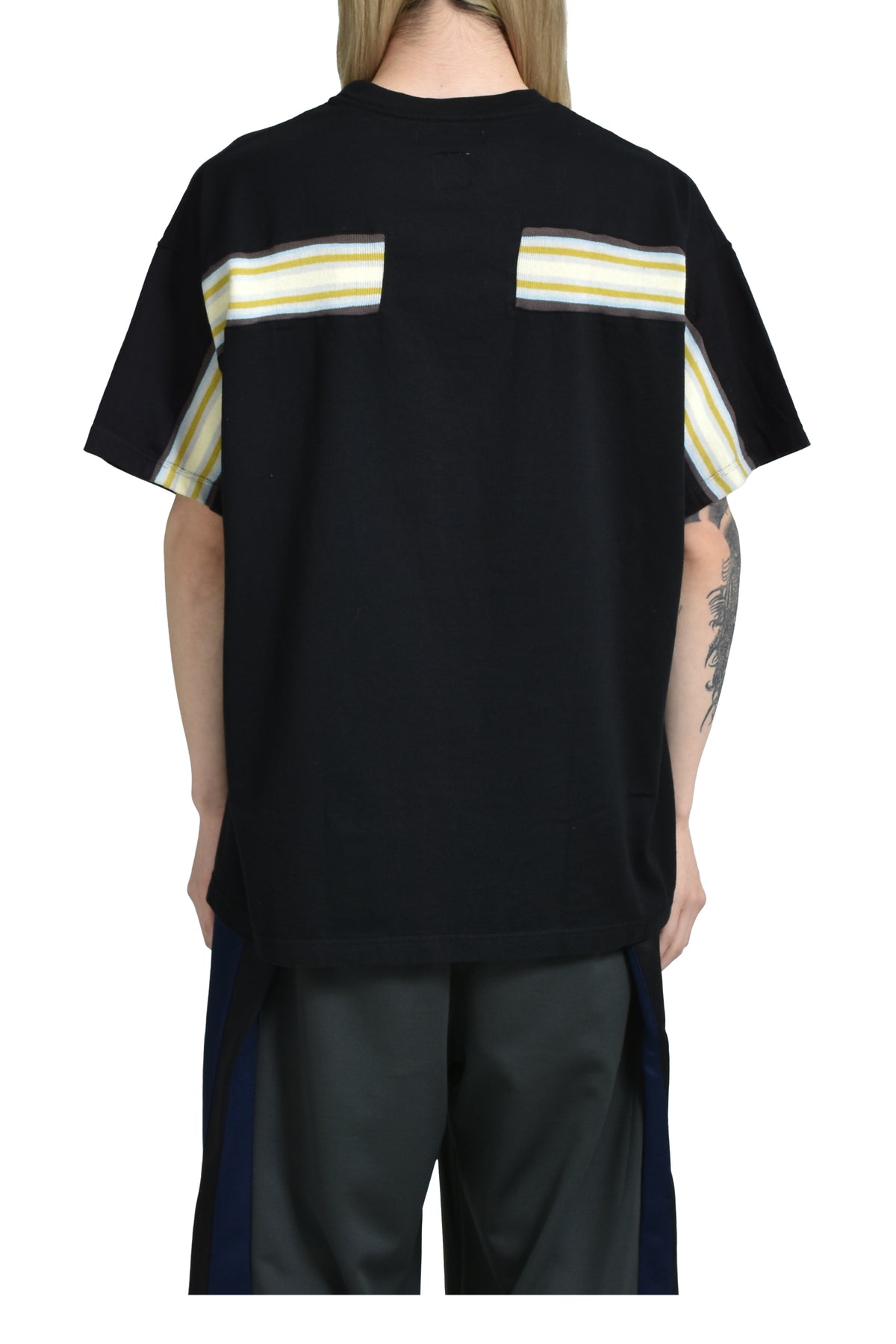 RIB BIG TEE / BLK