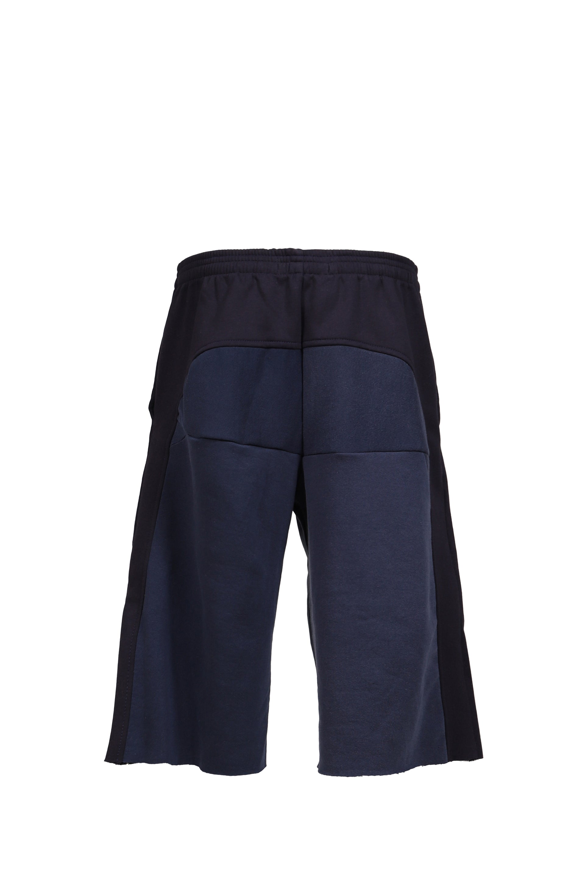 PADDED SWEAT SHORTS / NVY