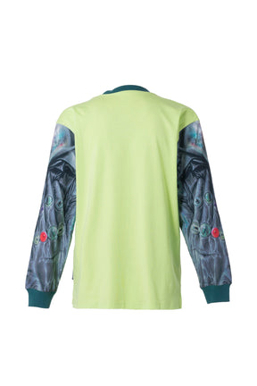 RASSVET x DIAN LIANG LONG SLEEVE T-SHIRT / LIME