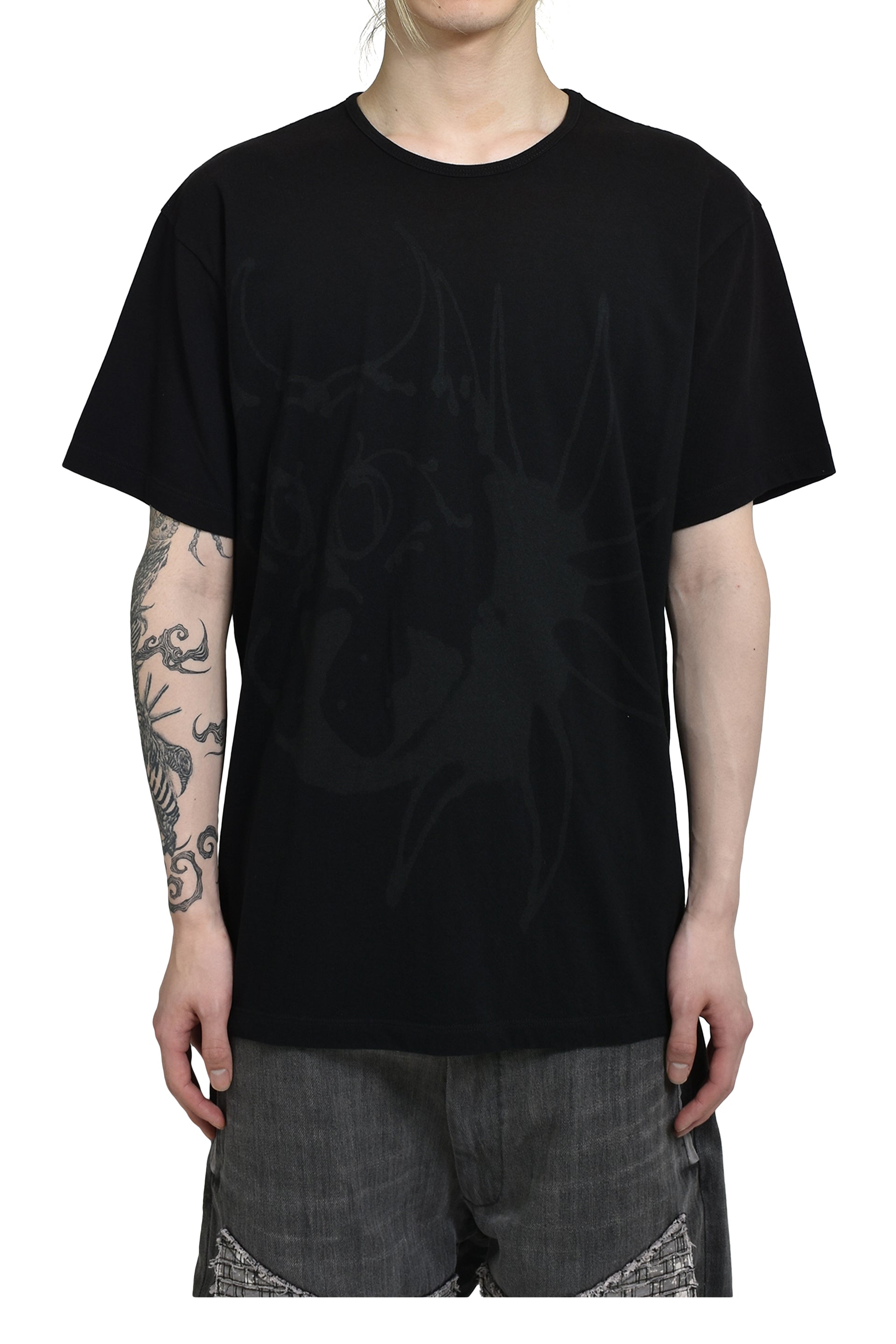 CHITO MIKA TEE / WASHED BLK