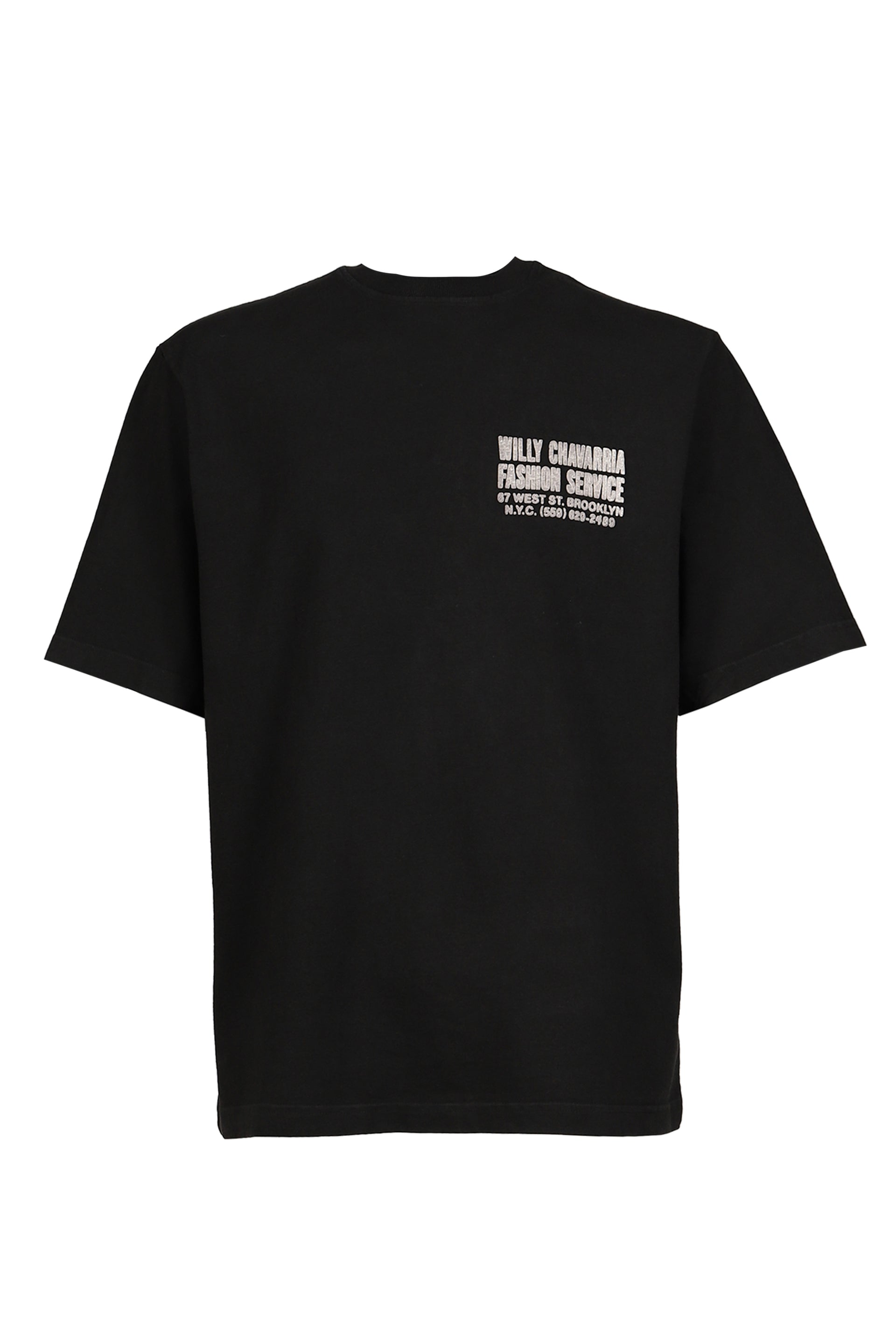 "FASHION SERVICES" - STANDARD TEE / BLK