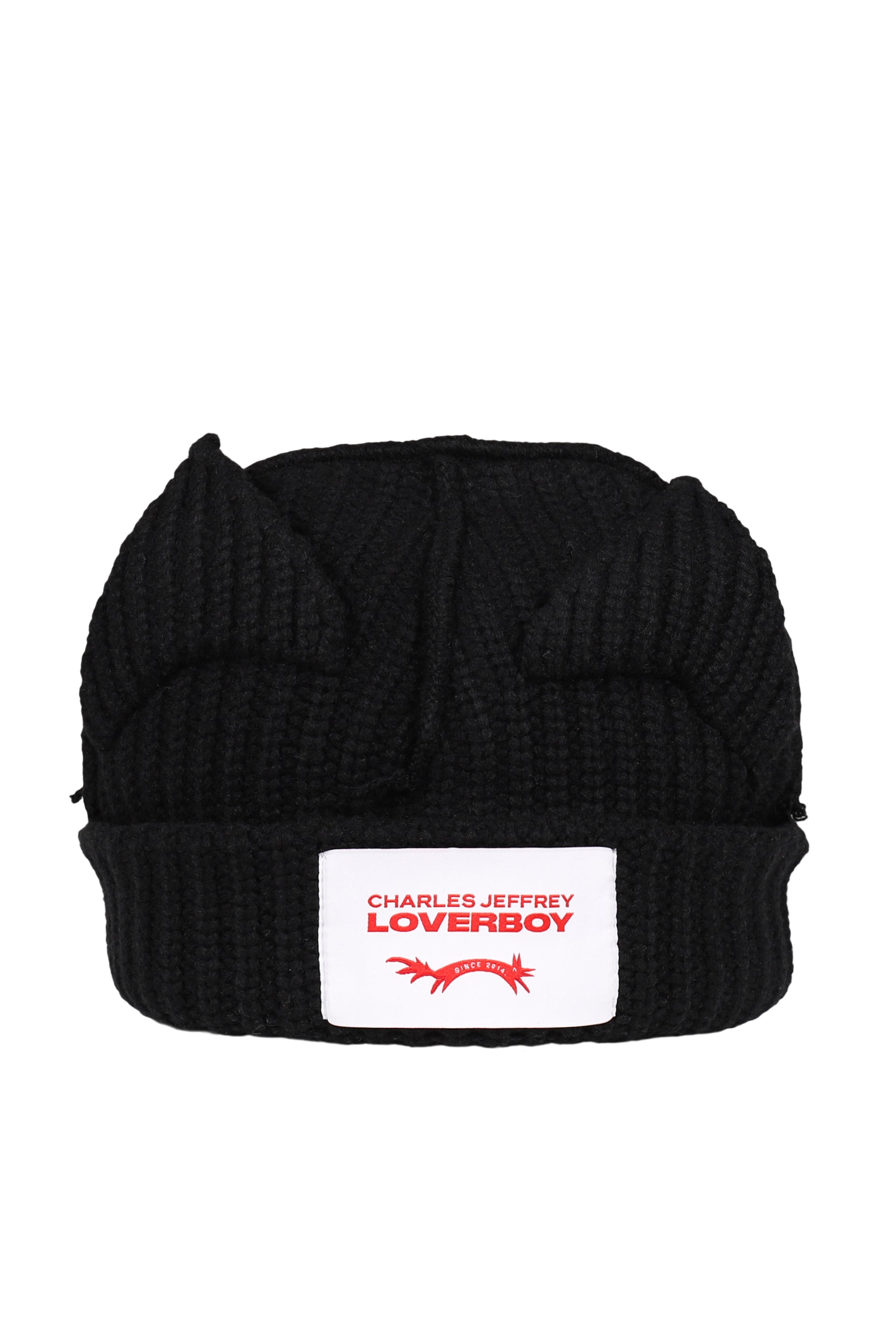 CHUNKY EARS BEANIE / BLK