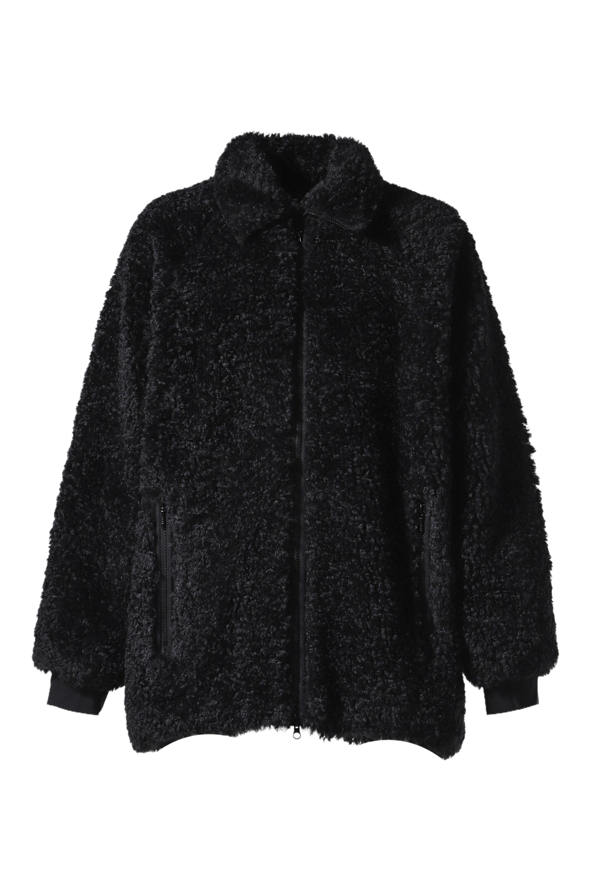 Needles ニードルス FW24 S.C.FUR JACKET - POLY CURLY FUR / BLK - NUBIAN