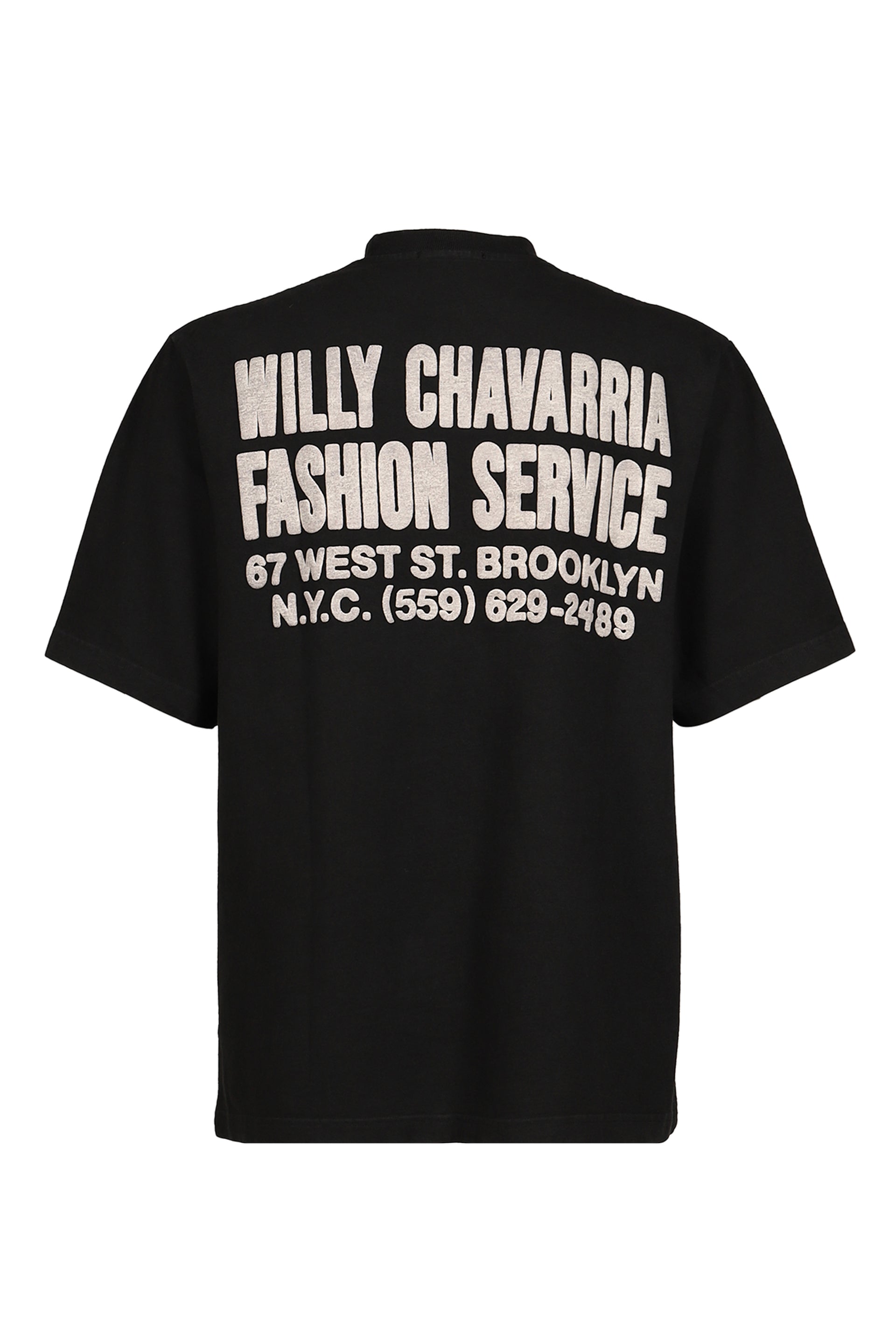 "FASHION SERVICES" - STANDARD TEE / BLK