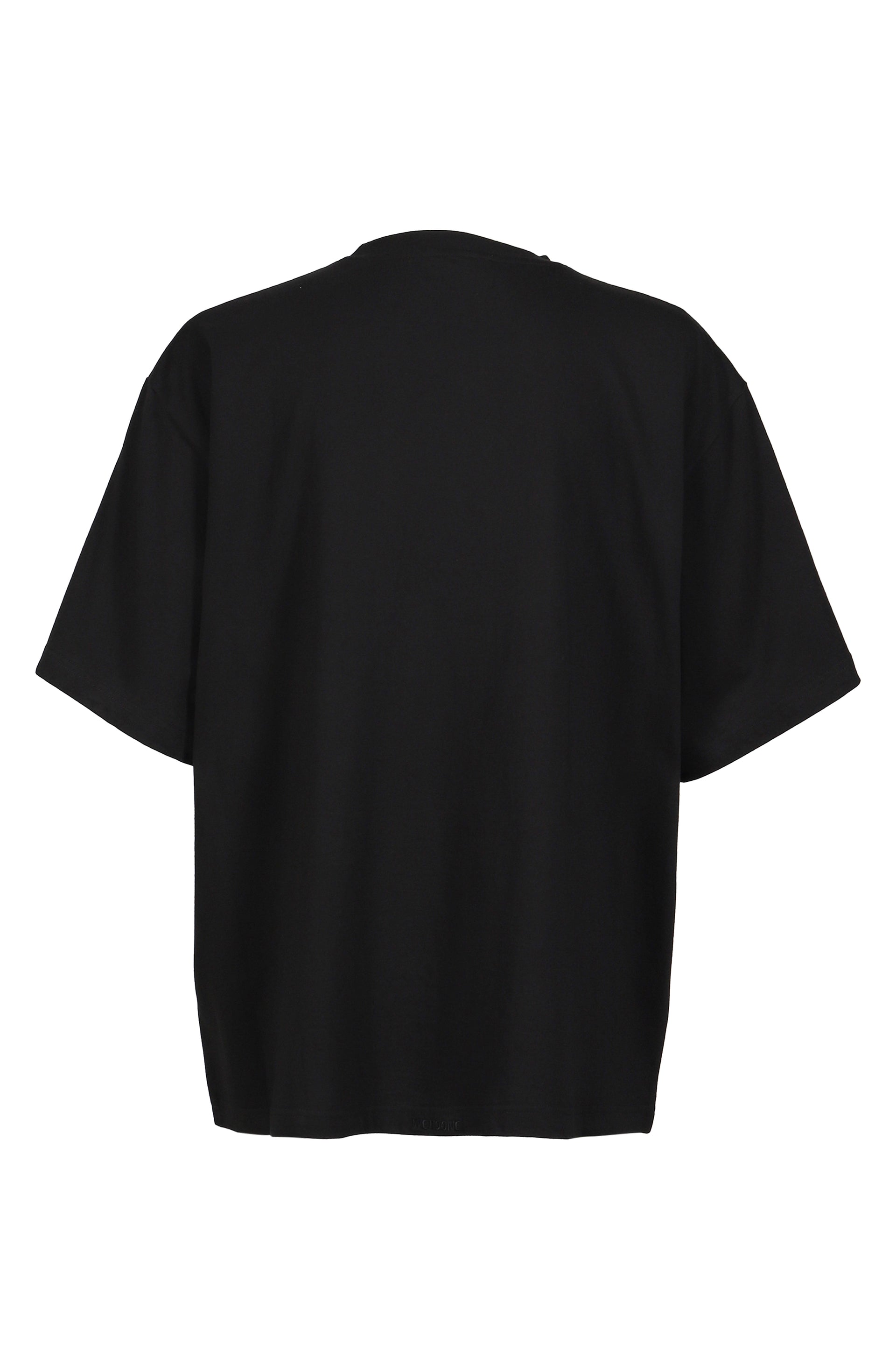 CROSS NECKLACE T-SHIRT / BLK