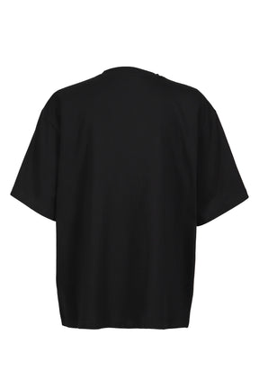 CROSS NECKLACE T-SHIRT / BLK