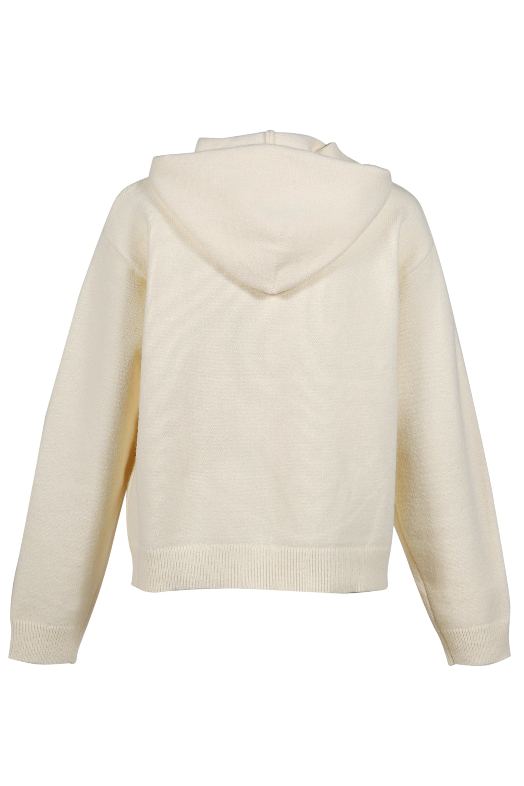 ART KNIT HOODIE / BONE