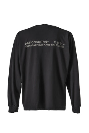 VIENNESE ACTIONISM LS T-SHIRT / FADED BLK