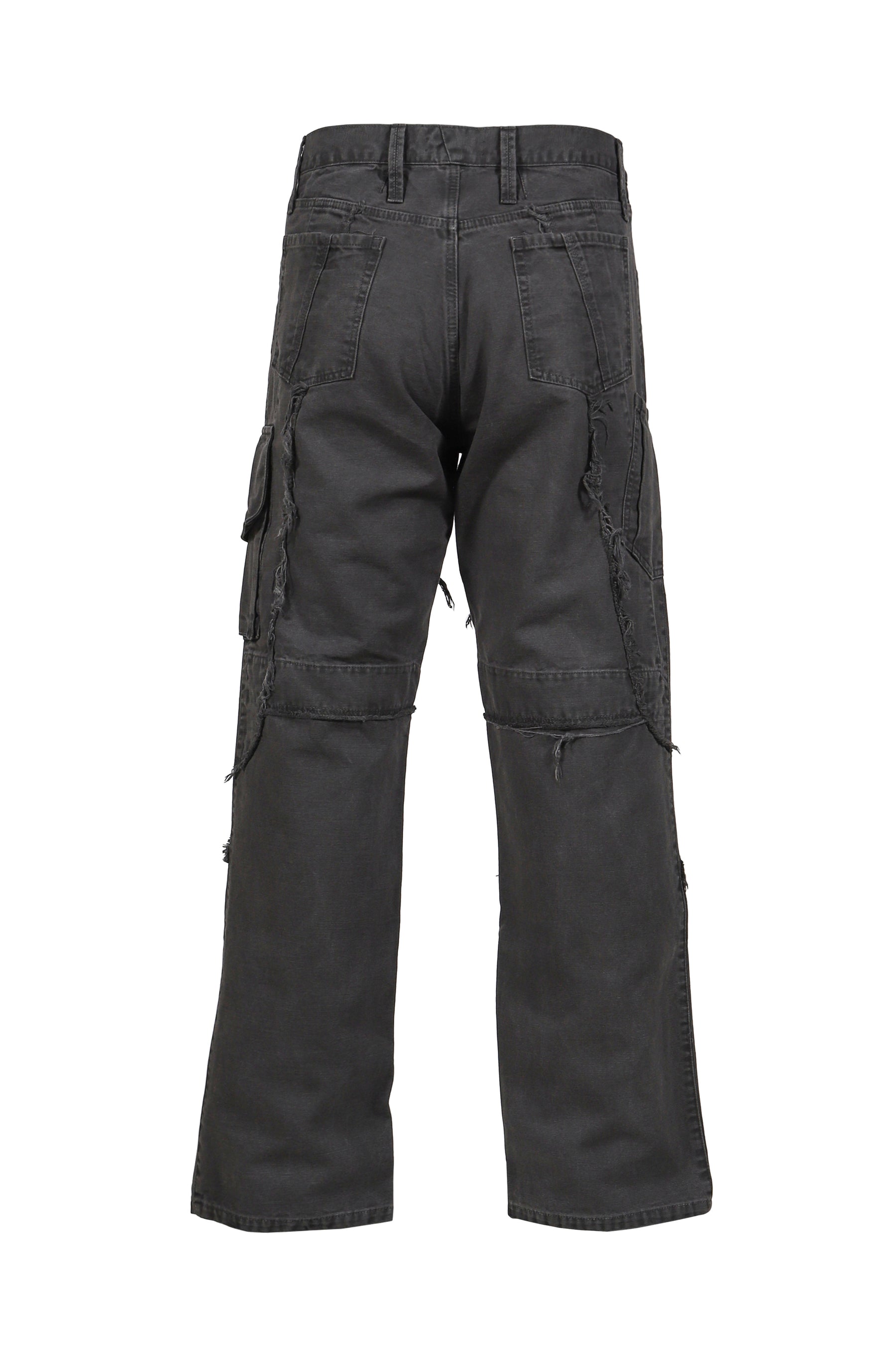 CARGO PANTS SCRAP / WORN BLACK 