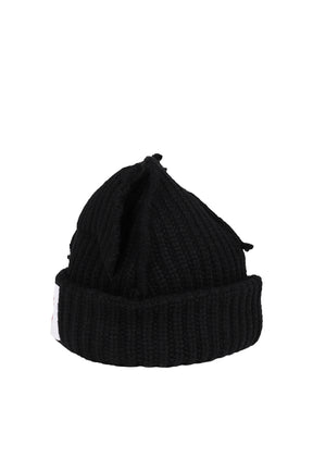 CHUNKY EARS BEANIE / BLK