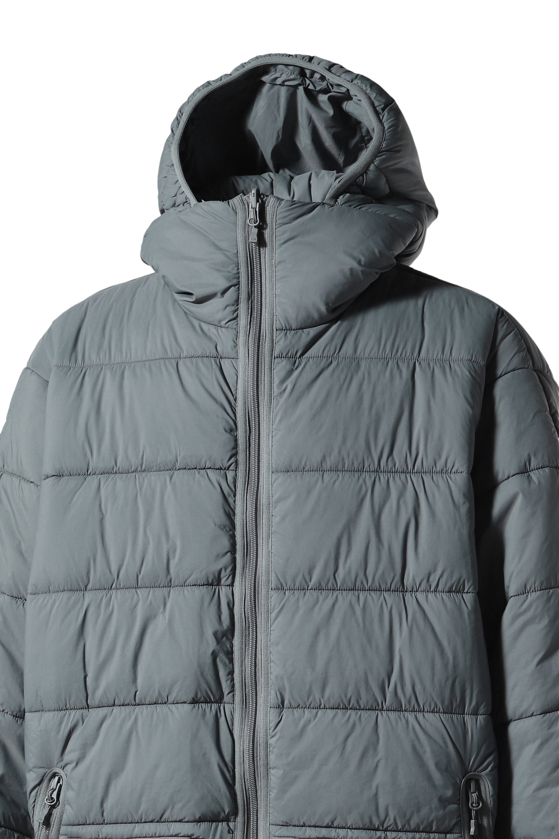 TECH REVERSIBLE CLIMBERS PUFF JACKET / LT.GRAY