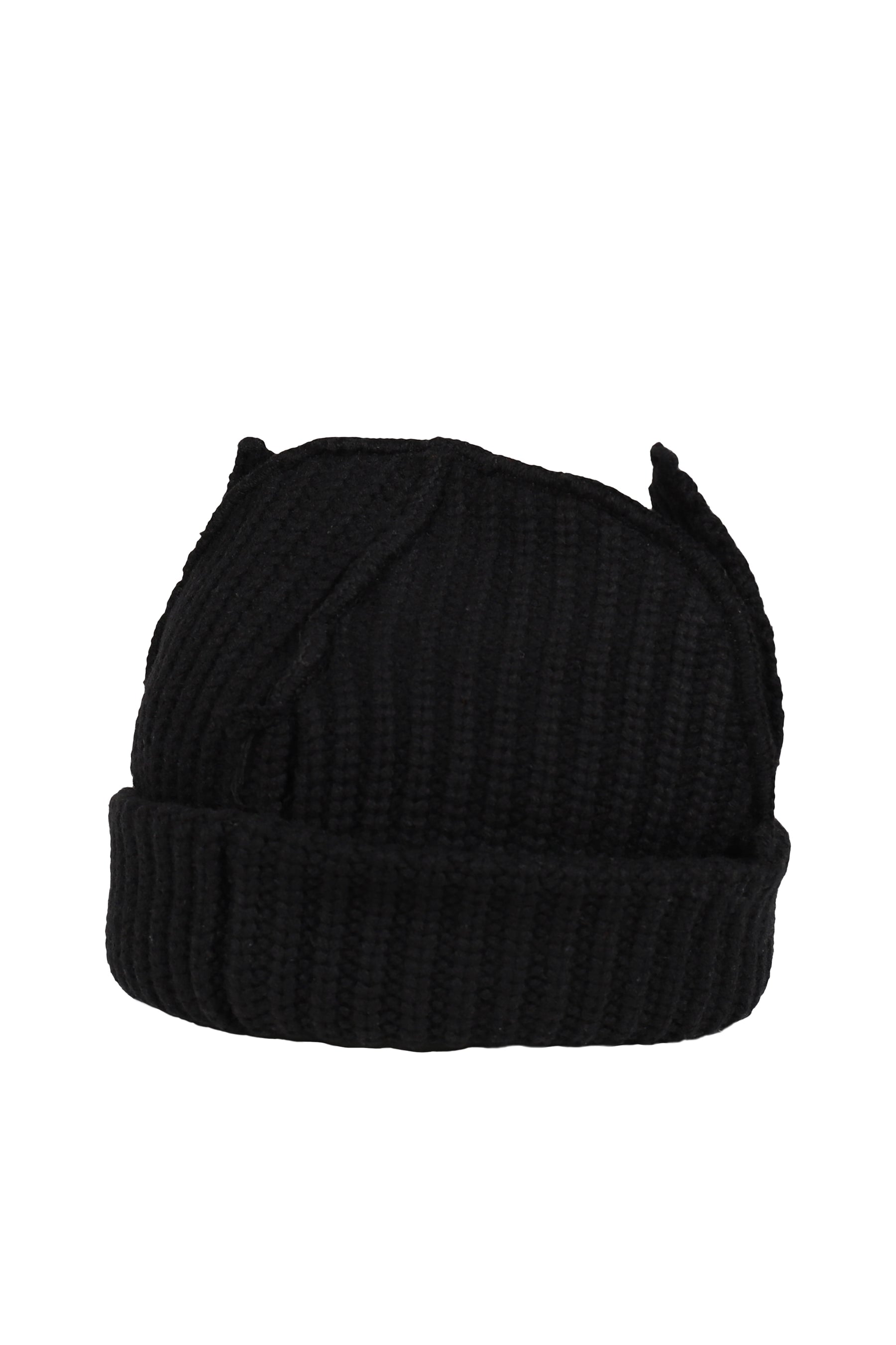 CHUNKY EARS BEANIE / BLK