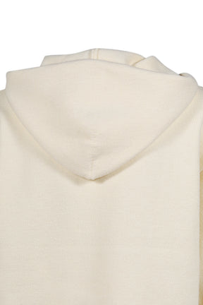 ART KNIT HOODIE / BONE