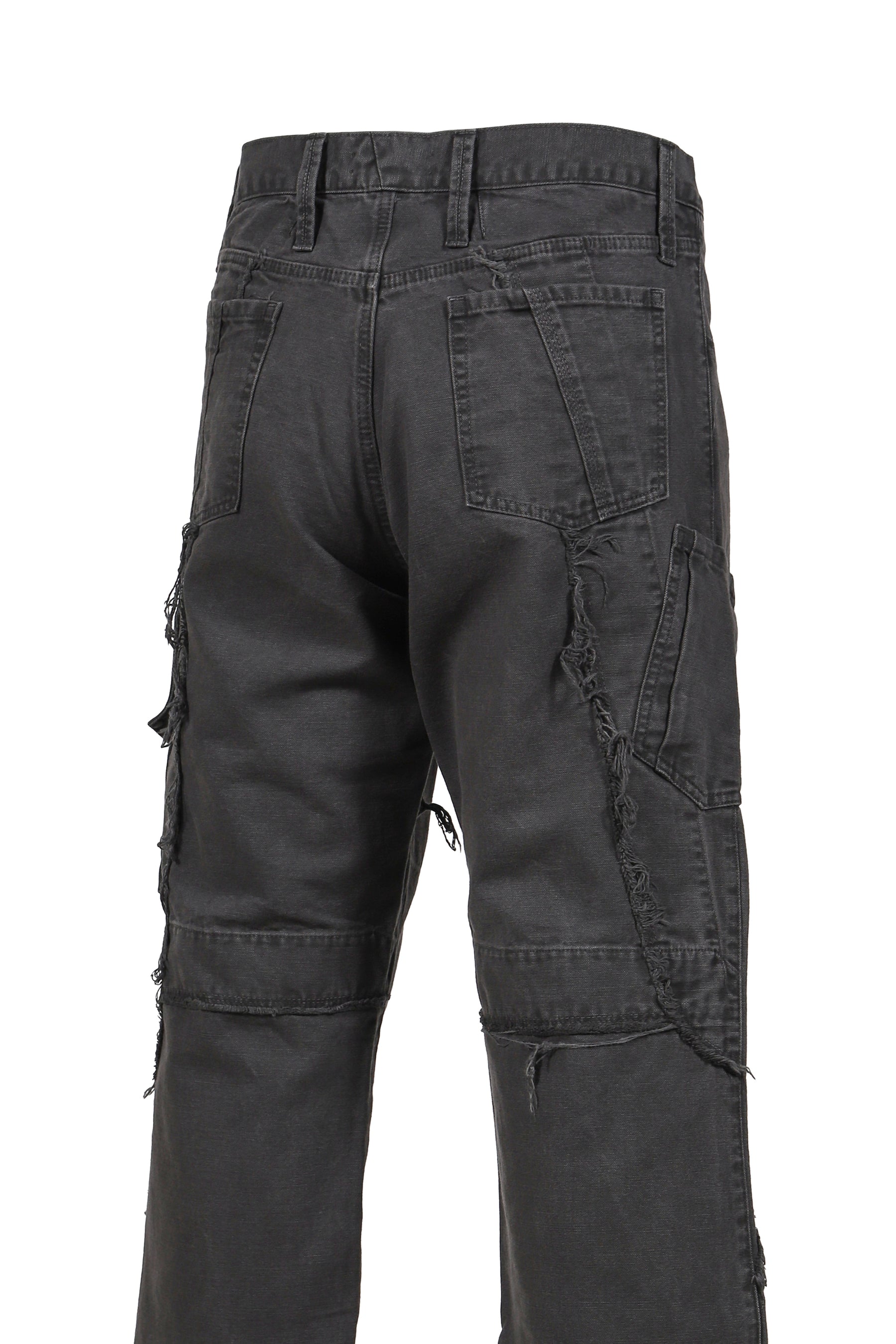 CARGO PANTS SCRAP / WORN BLACK 