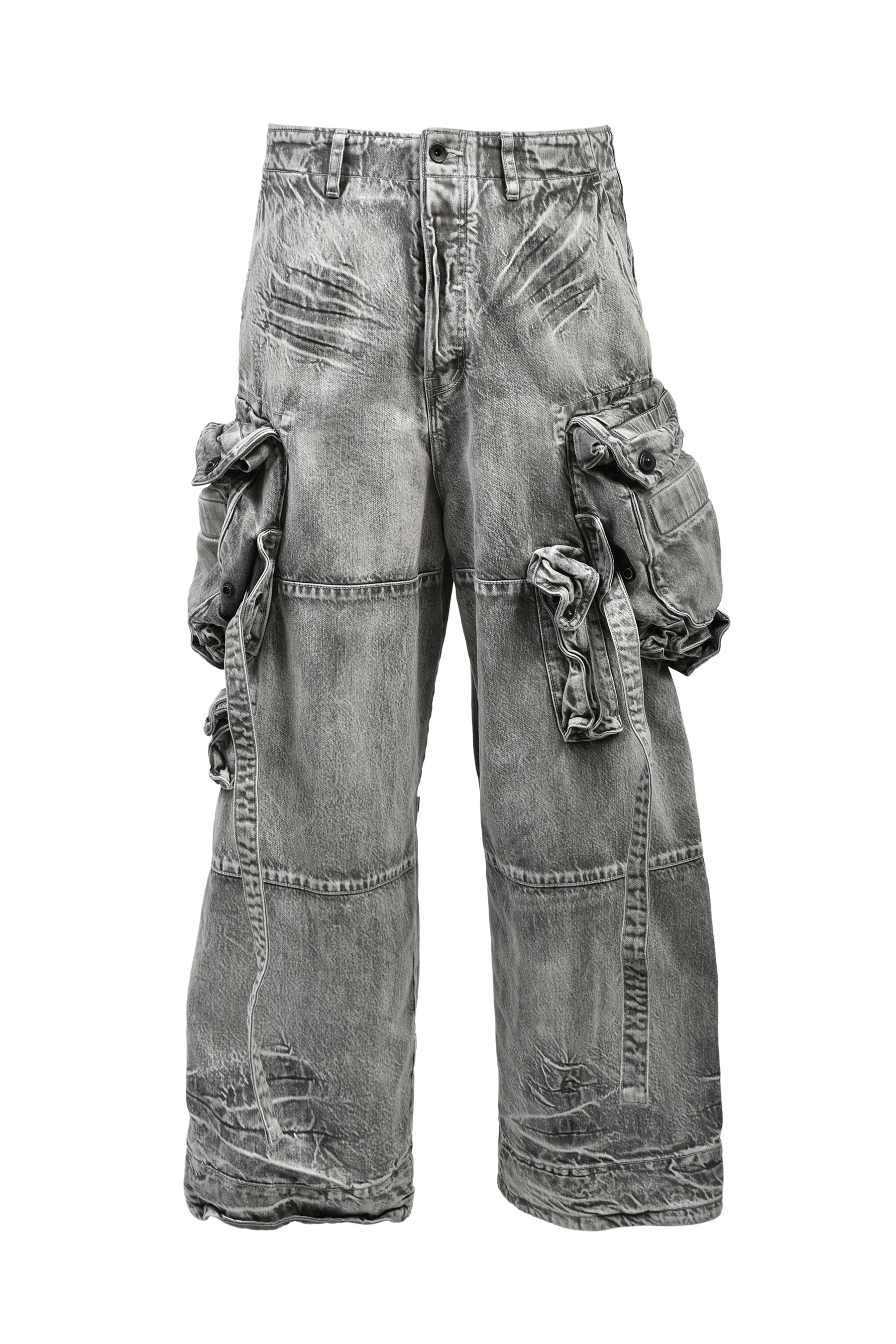 12oz DENIM GASMASK CARGO / PLASTER