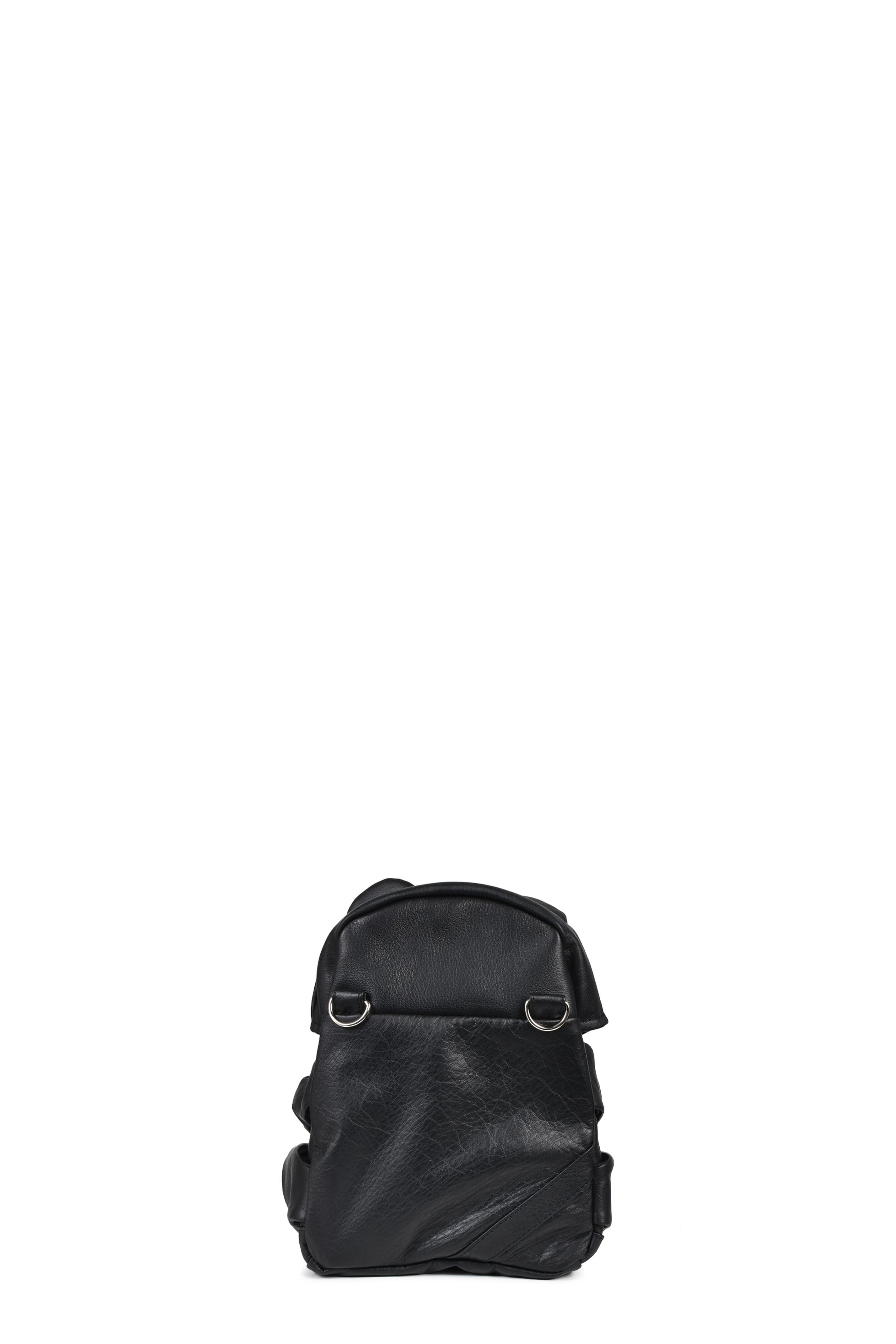 CUMALICE POUCH LEATHER / BLK