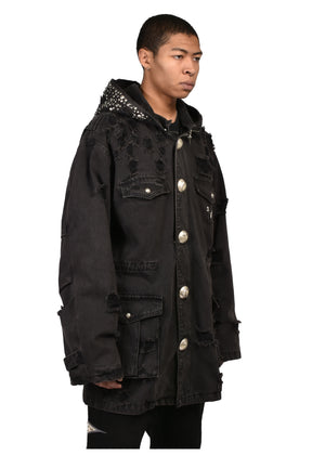 TC HOTHEAD M-65 JACKET / BLK
