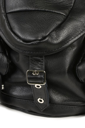 CUMALICE POUCH LEATHER / BLK