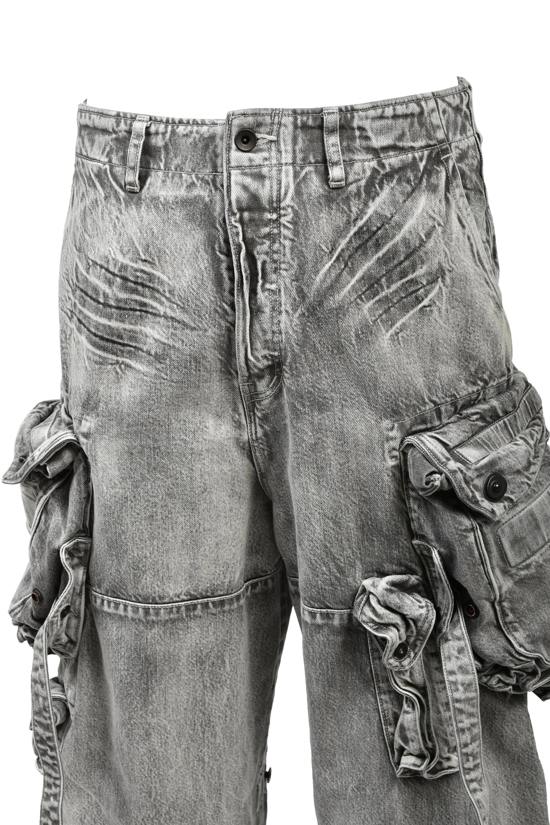 12oz DENIM GASMASK CARGO / PLASTER