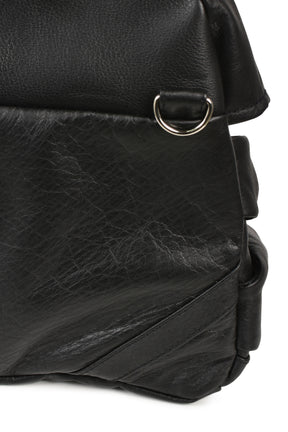 CUMALICE POUCH LEATHER / BLK