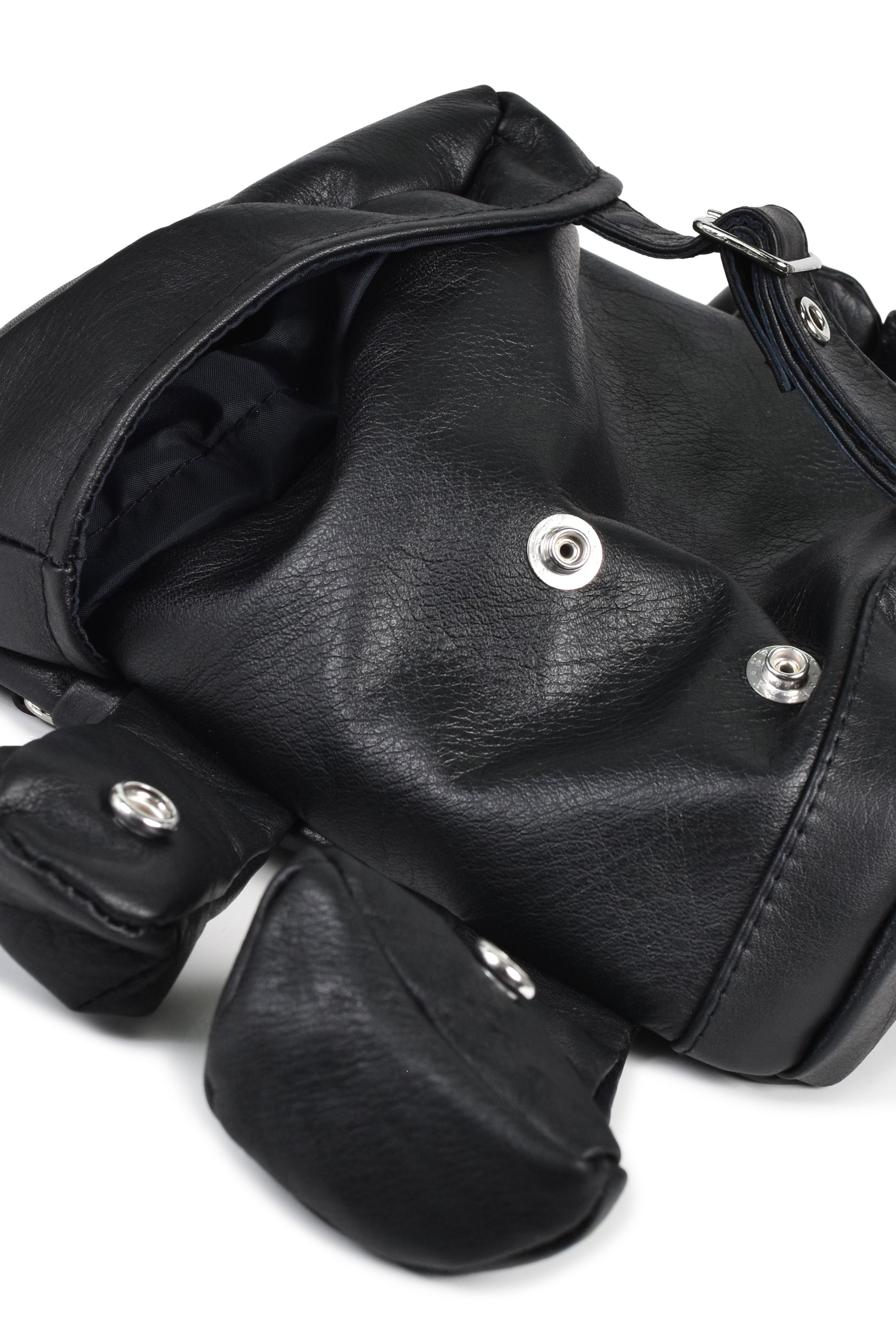 CUMALICE POUCH LEATHER / BLK