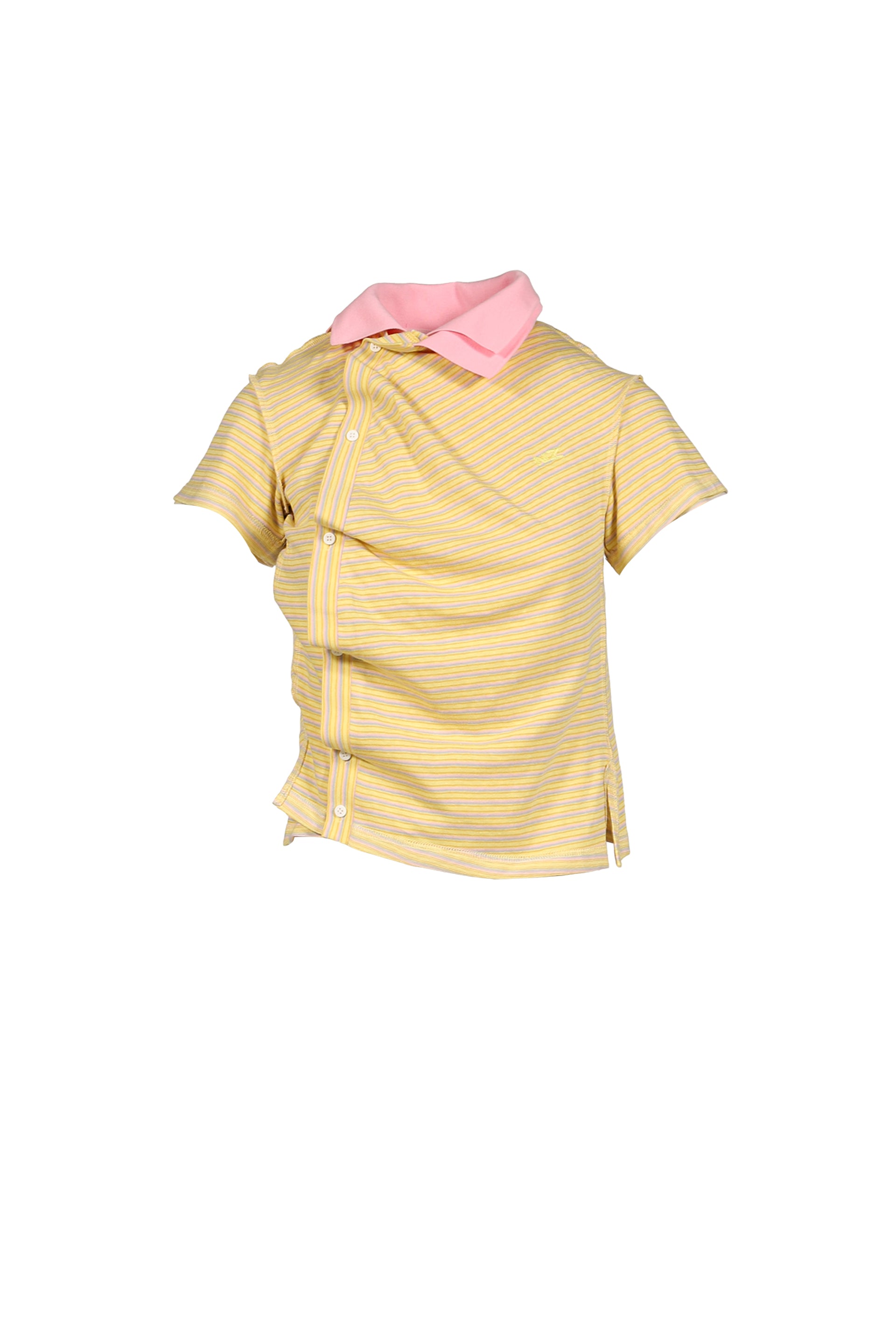 OVERSIZED DOUBLE POLO / YEL