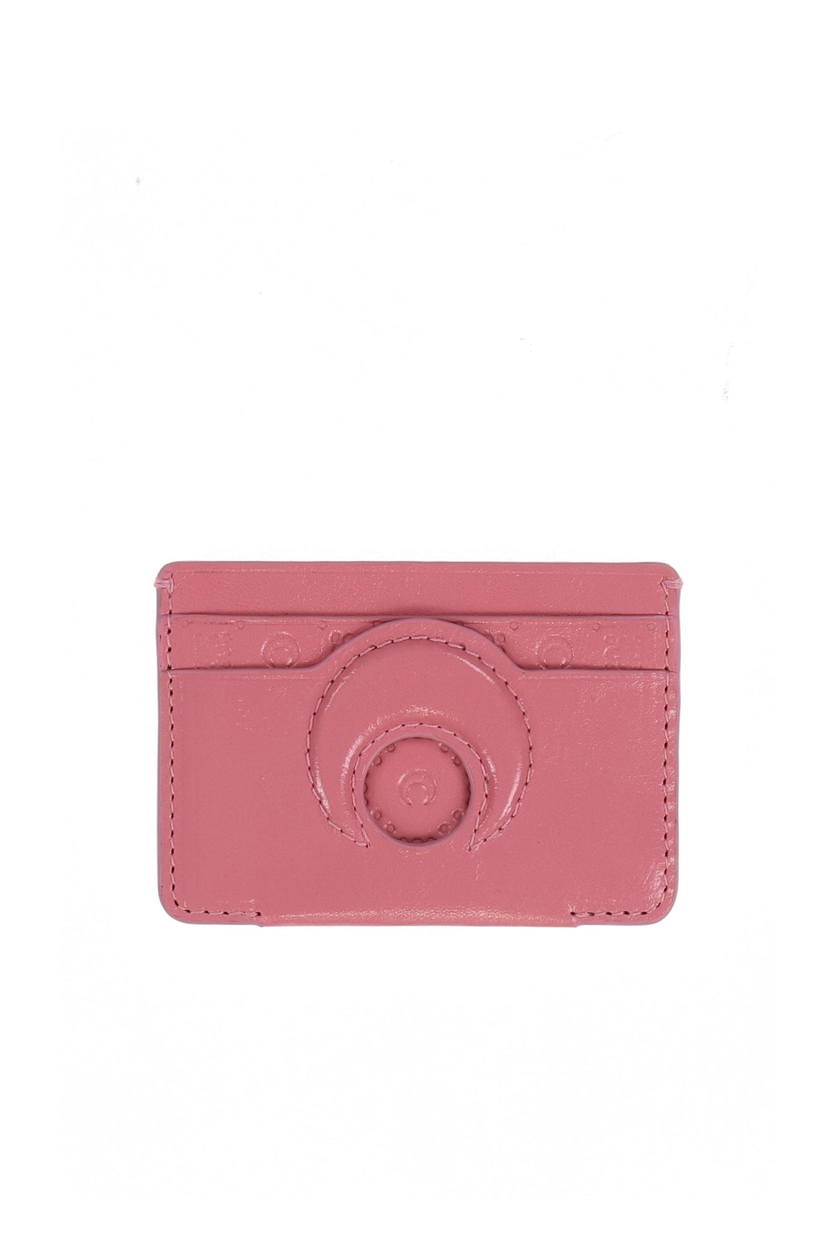RECYCLED LEATHER CARD HOLDER / PK30 PNK