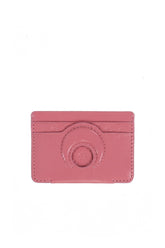 RECYCLED LEATHER CARD HOLDER / PK30 PNK