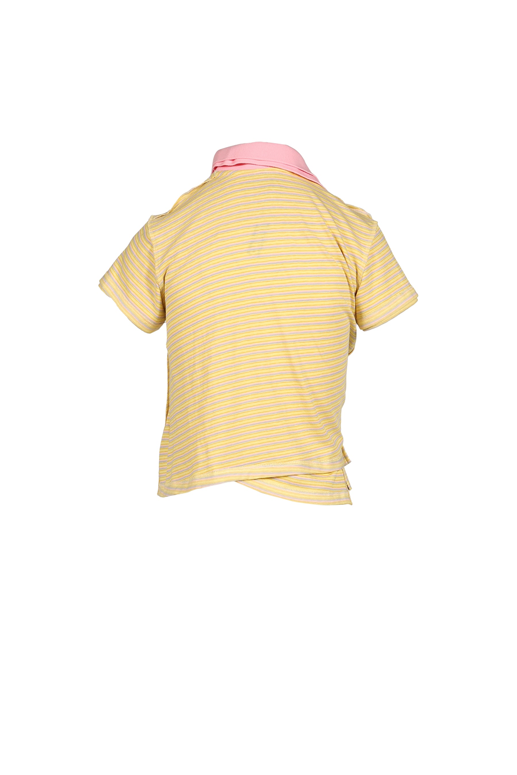 OVERSIZED DOUBLE POLO / YEL