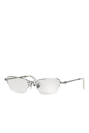 METAL BOWKNOT GLASSES / SIL