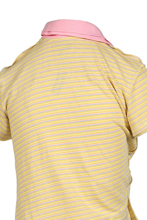 OVERSIZED DOUBLE POLO / YEL