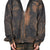 TC TWO TONE WASHED ZIP-UP HOODIE / RUST BLK