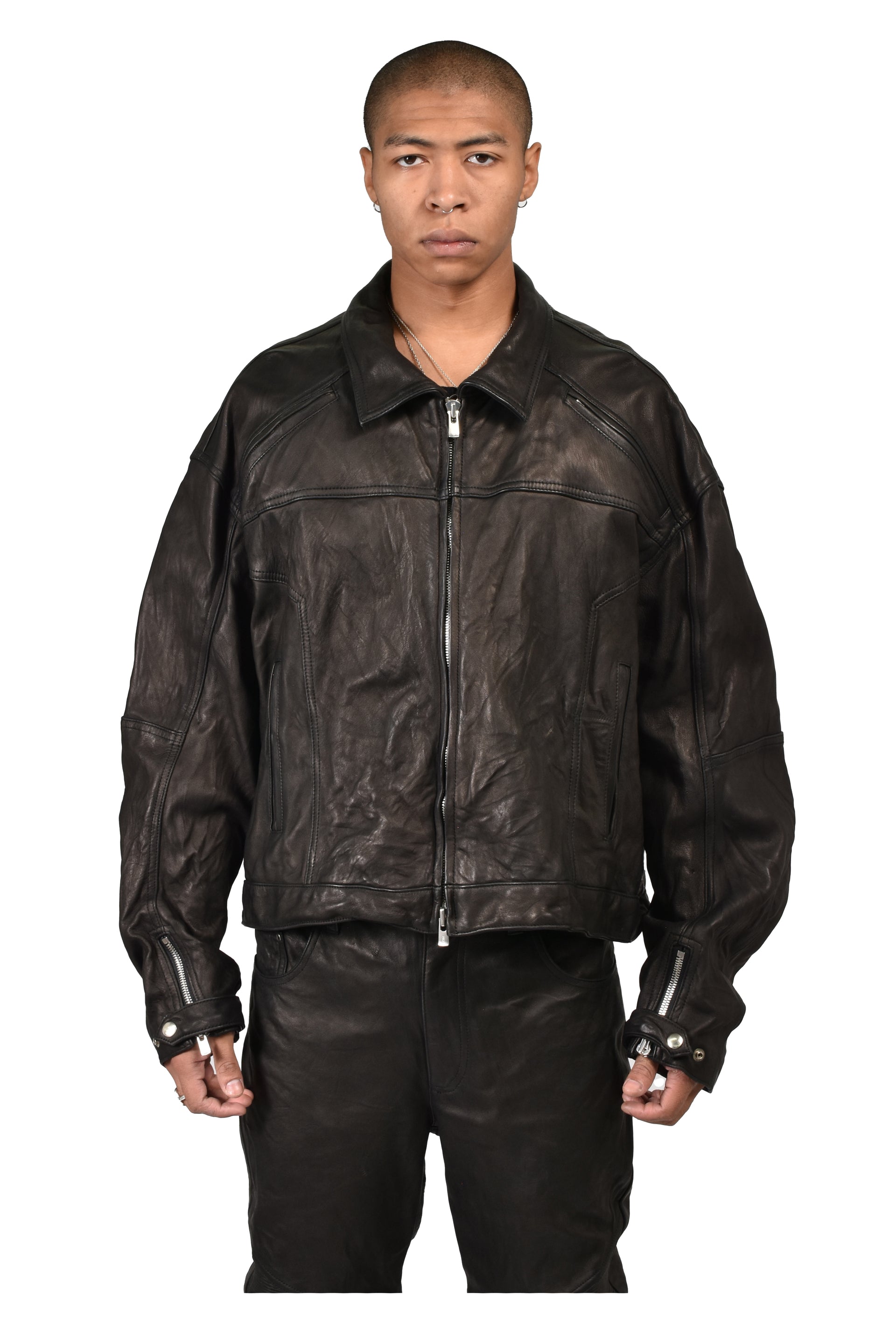 LOOSE MOTO BIKER / BLK