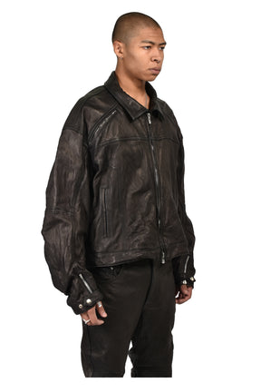 LOOSE MOTO BIKER / BLK