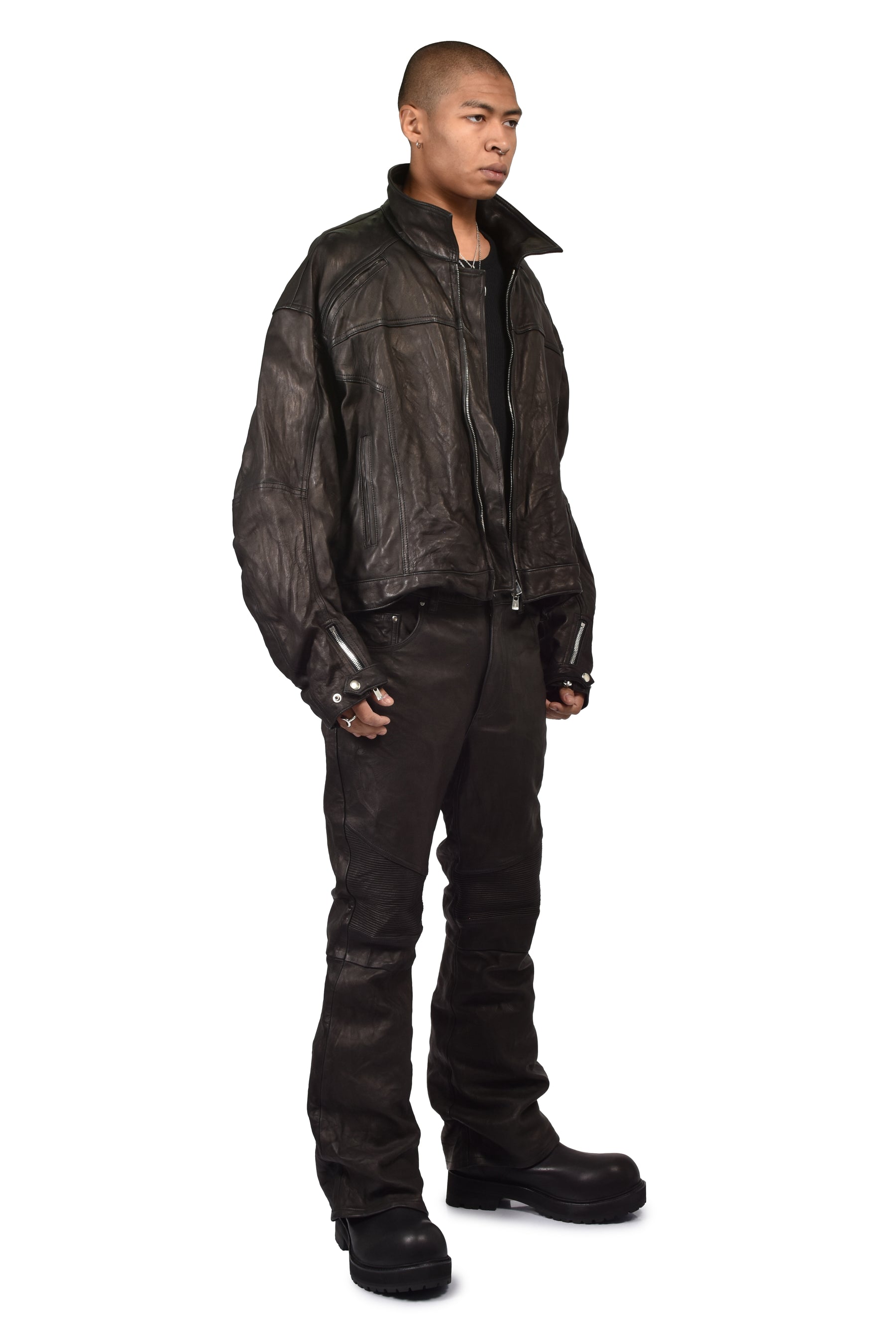 LOOSE MOTO BIKER / BLK