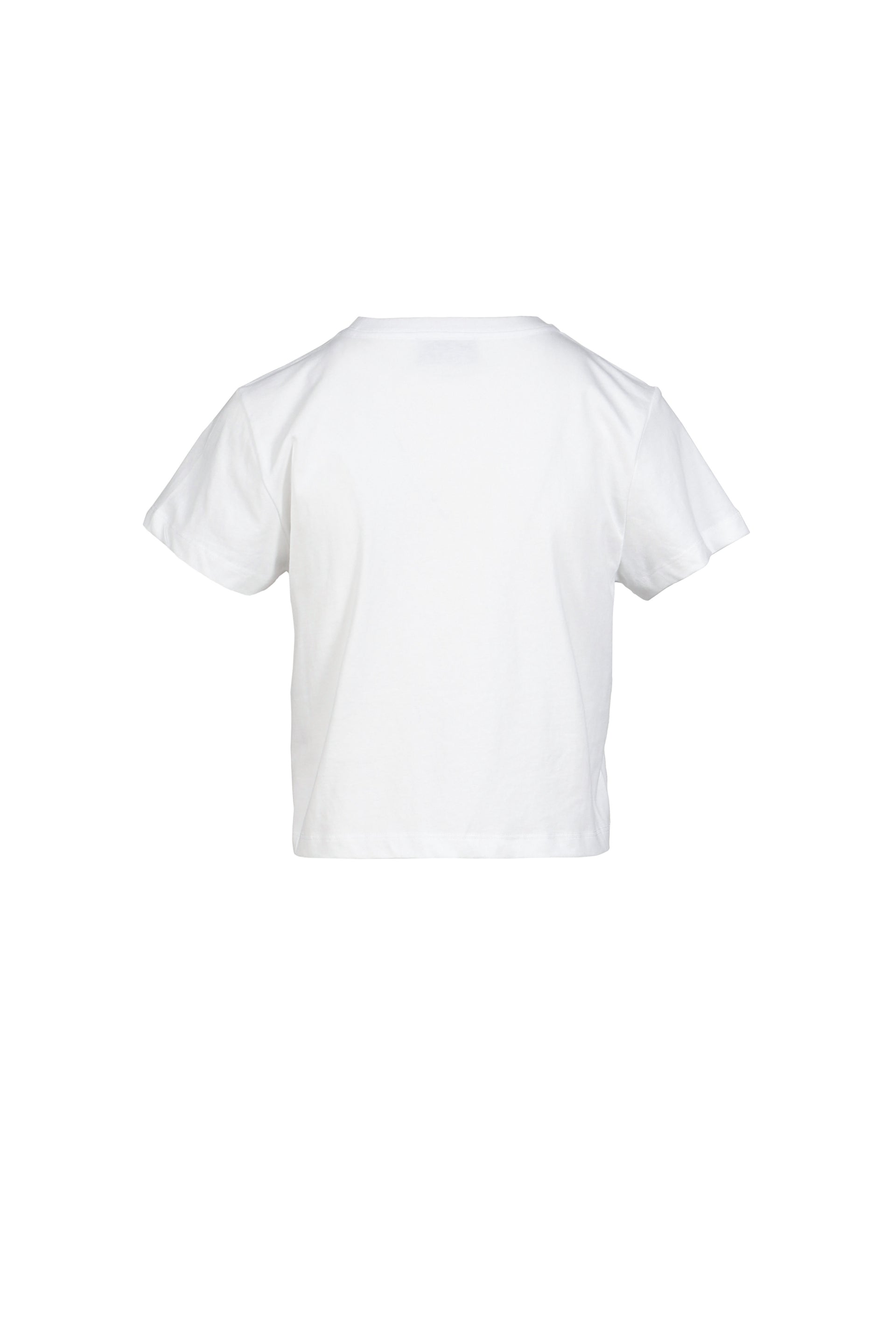 WHITE CROPPED T-SHIRT / MAGICAL GIRL