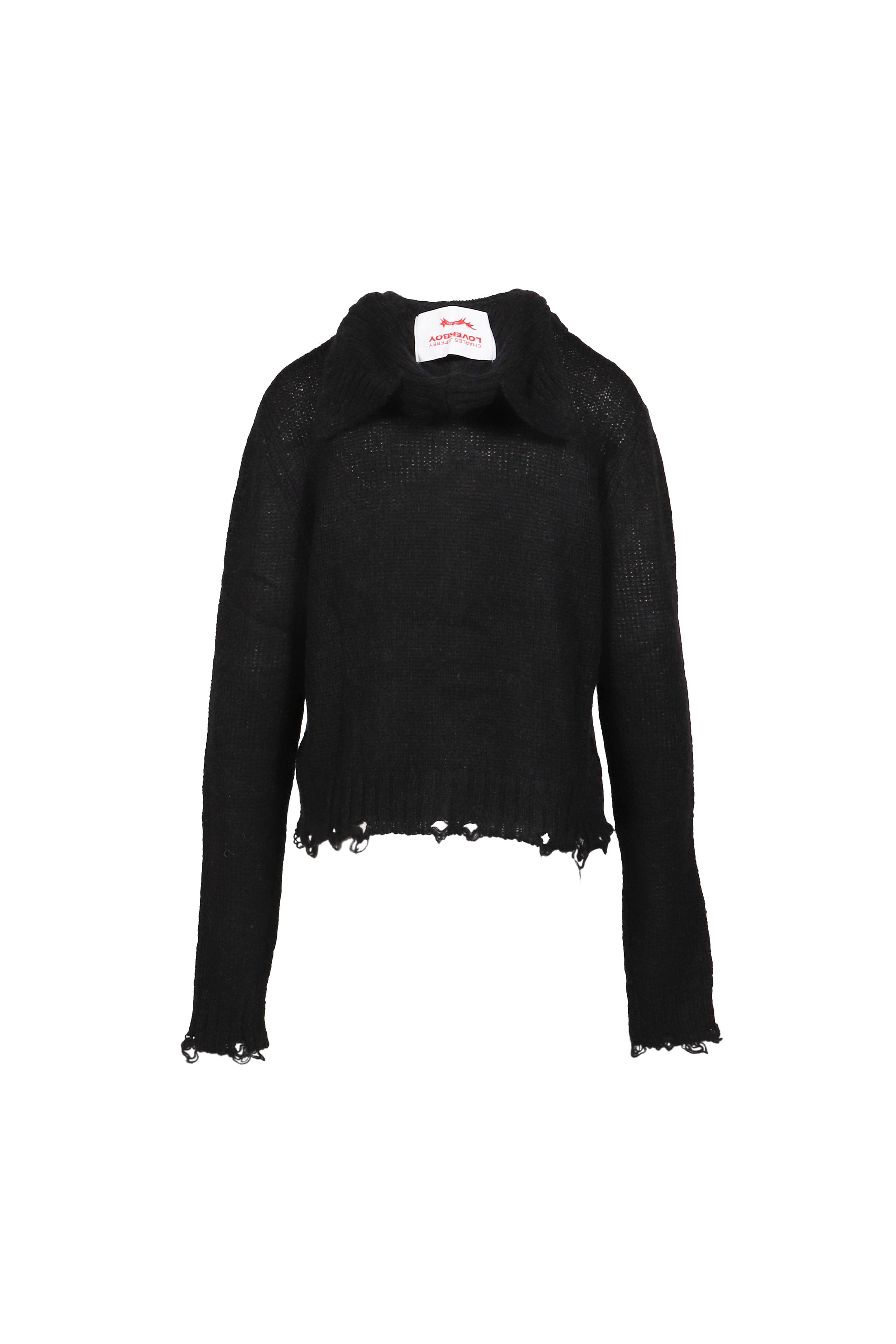 EARS BALACLAVA CARDI / BLK