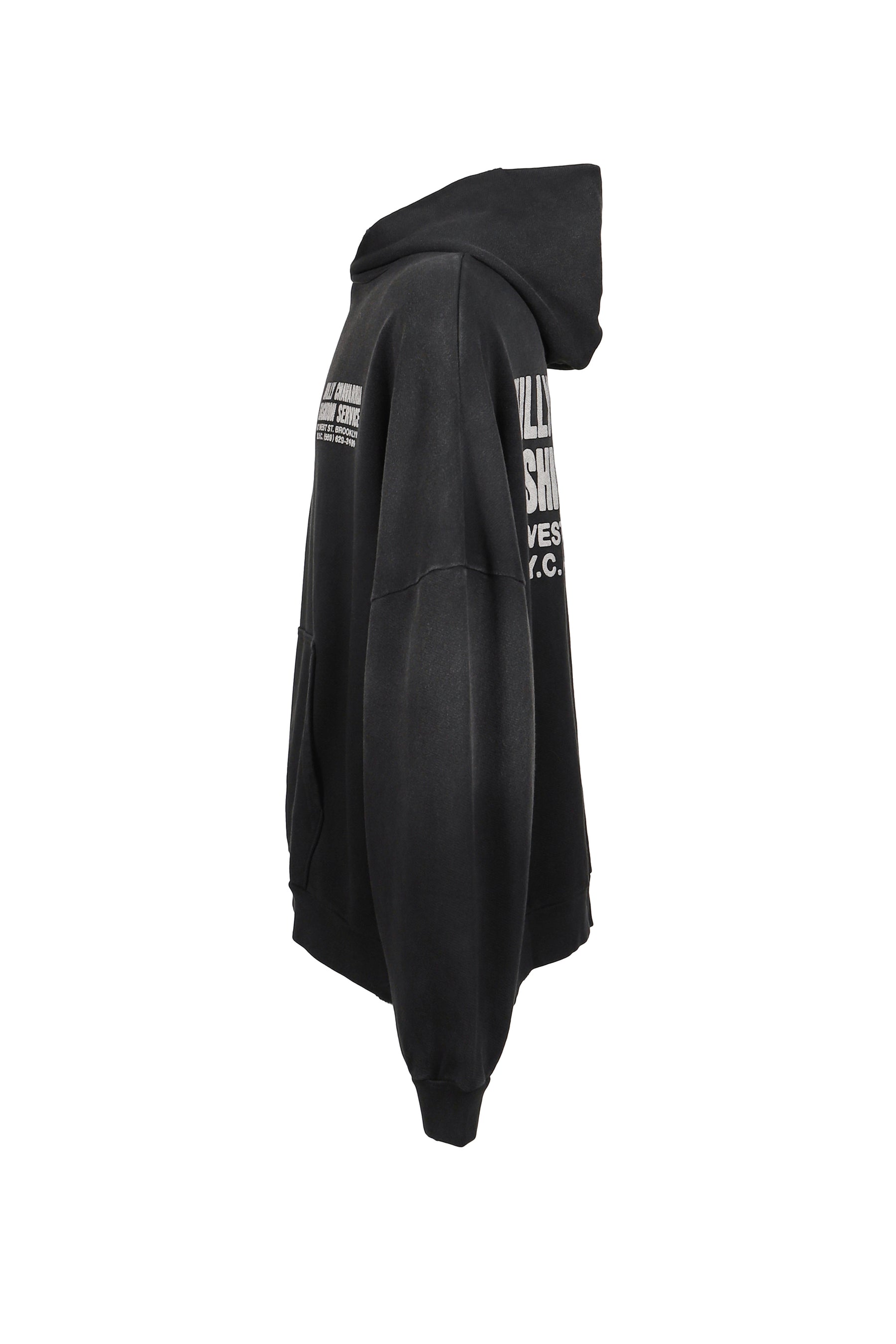 FASHION SERVICES HOOLIGAN HOODIE / BLK 