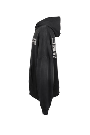 FASHION SERVICES HOOLIGAN HOODIE / BLK 