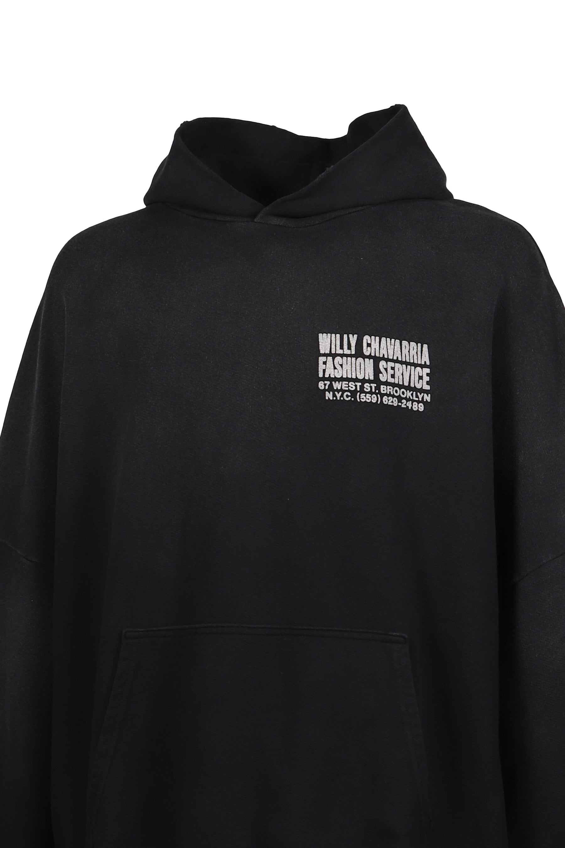 FASHION SERVICES HOOLIGAN HOODIE / BLK 