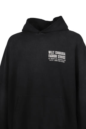 FASHION SERVICES HOOLIGAN HOODIE / BLK 