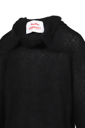 EARS BALACLAVA CARDI / BLK