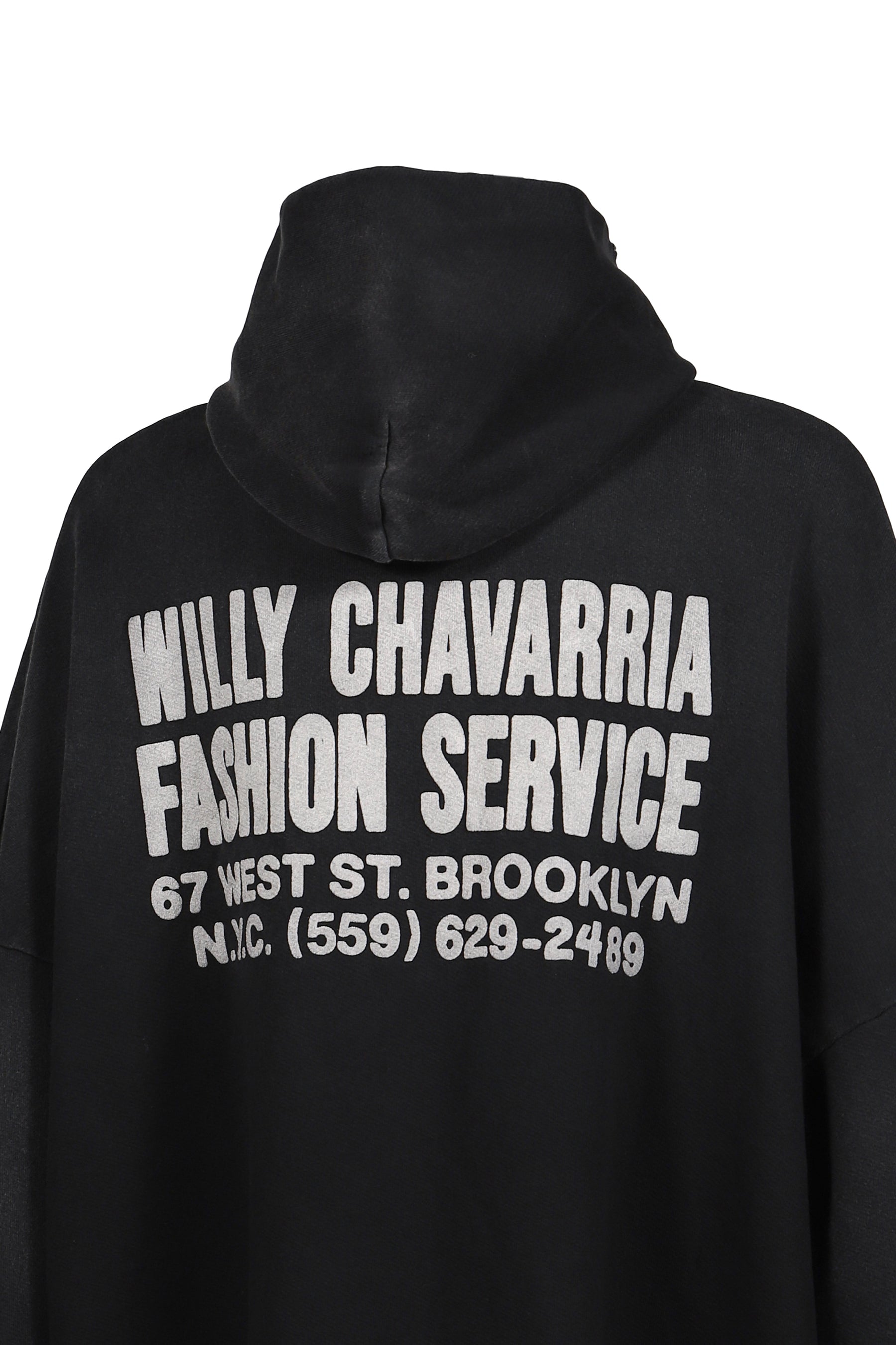 FASHION SERVICES HOOLIGAN HOODIE / BLK 