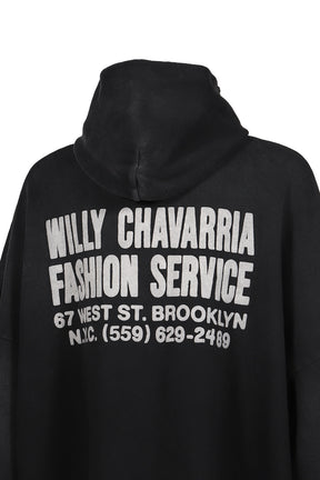 FASHION SERVICES HOOLIGAN HOODIE / BLK 