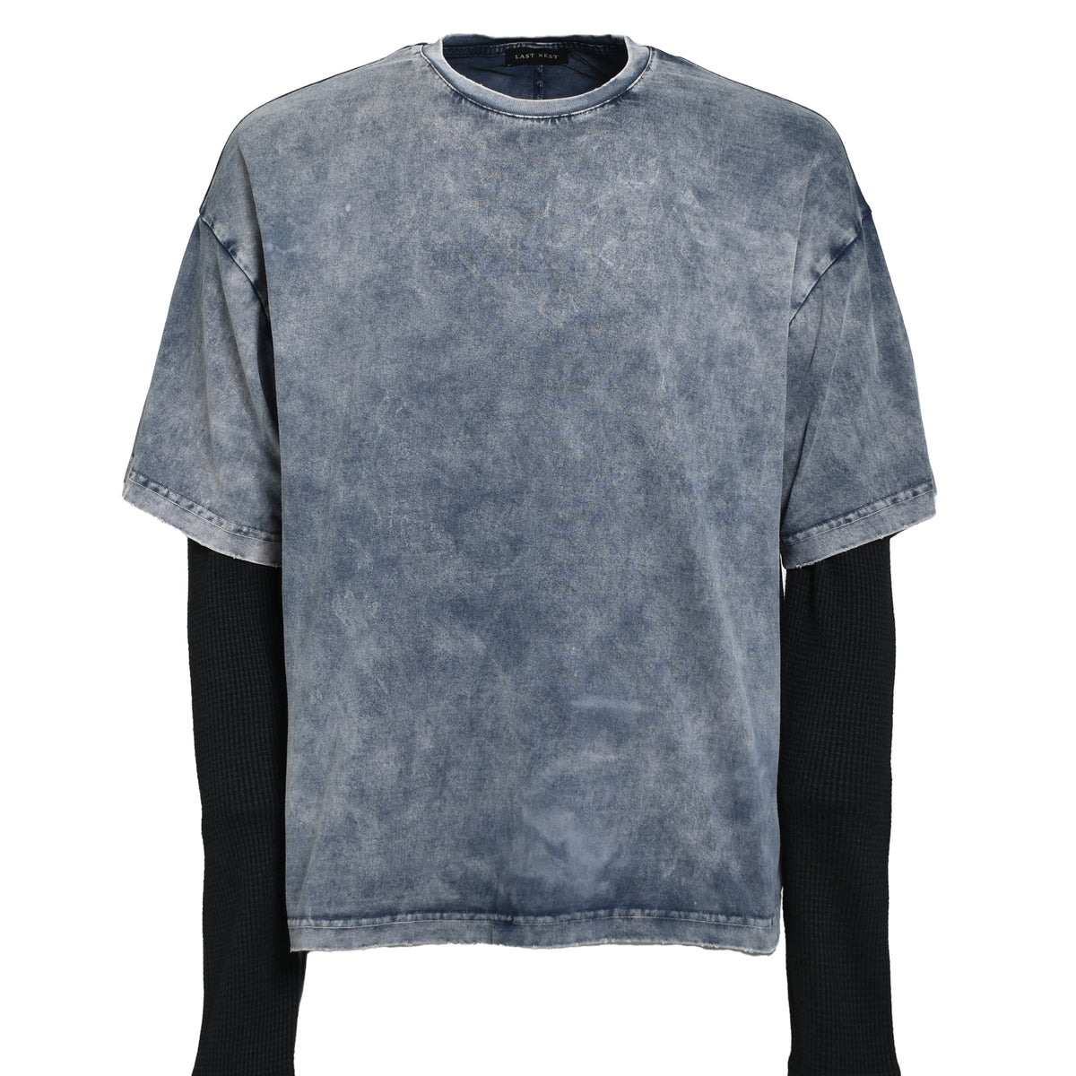 LAST NEST ラストネスト FW25 LAYERED T-SHIRTS / BLK - NUBIAN ヌビアン