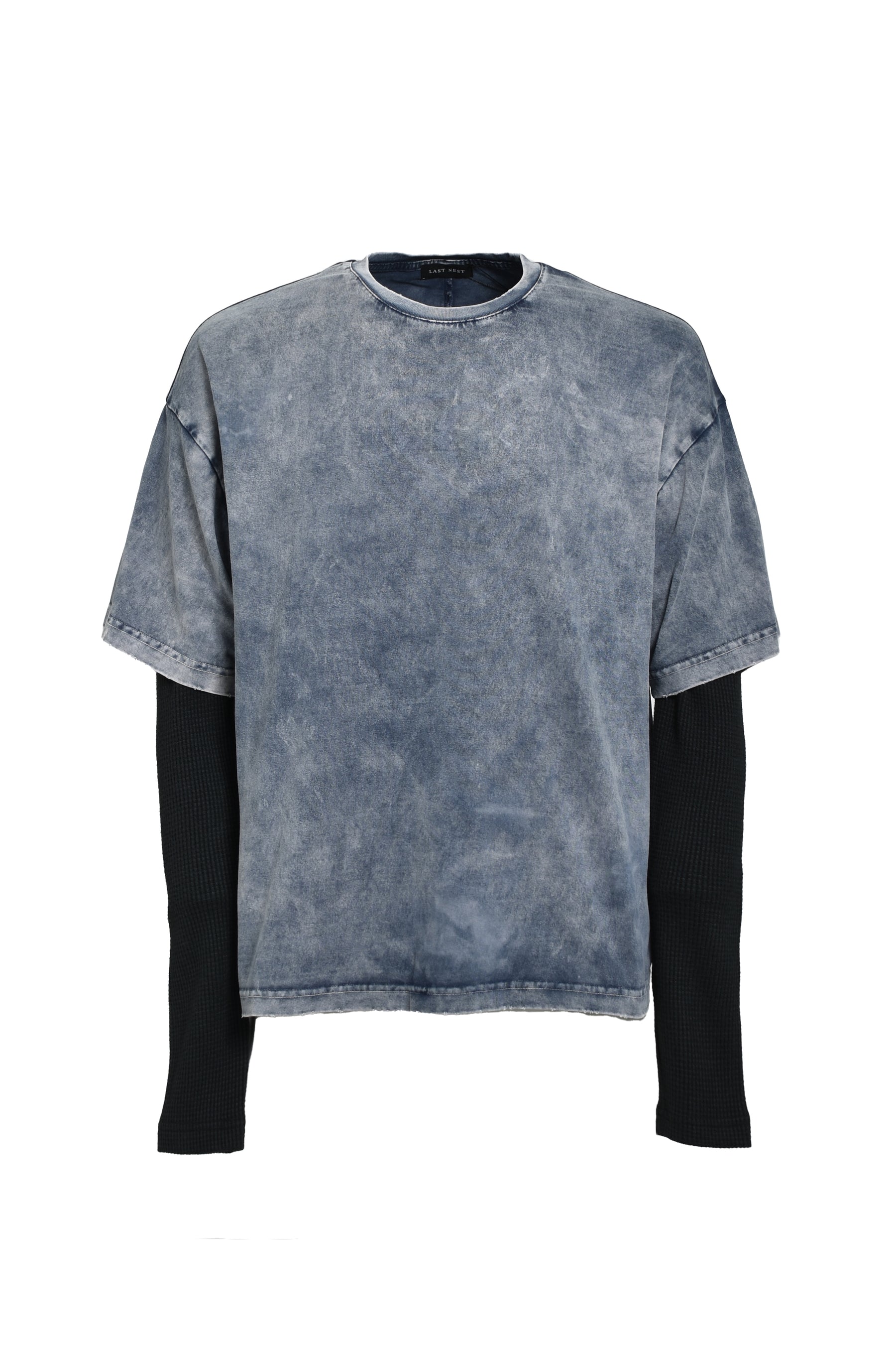 LAST NEST ラストネスト FW25 LAYERED T-SHIRTS / BLK - NUBIAN ヌビアン