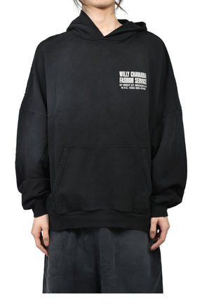 FASHION SERVICES HOOLIGAN HOODIE / BLK 
